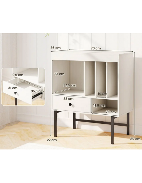 skænk skuffer skabe smal billig stuemøbler moderne skandinavisk nordisk design