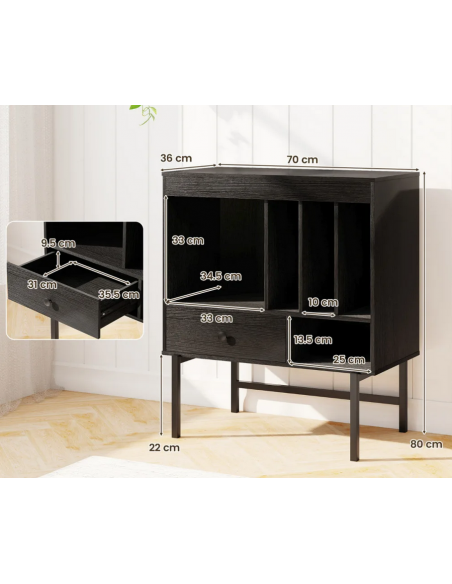 skænk skuffer skabe smal billig stuemøbler moderne skandinavisk nordisk design