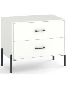 sengebord natbord soveværelse billig opbevaring hvid