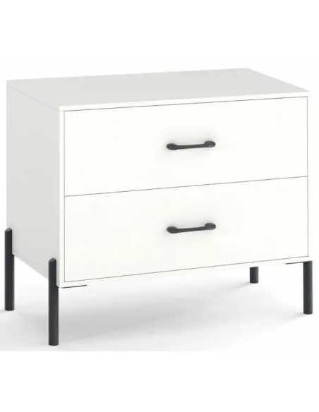 sengebord natbord soveværelse billig opbevaring hvid