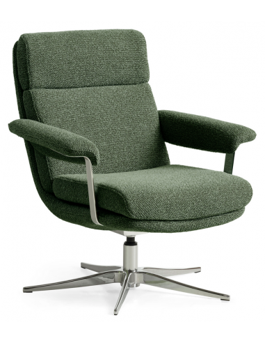 lænestol med vippefunktion stof drejefod