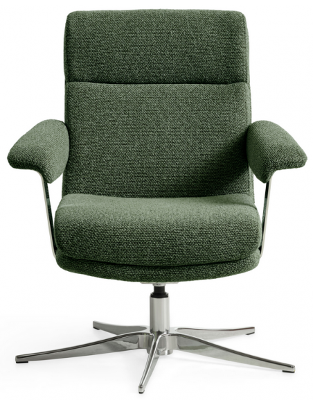 lænestol med vippefunktion stof drejefod