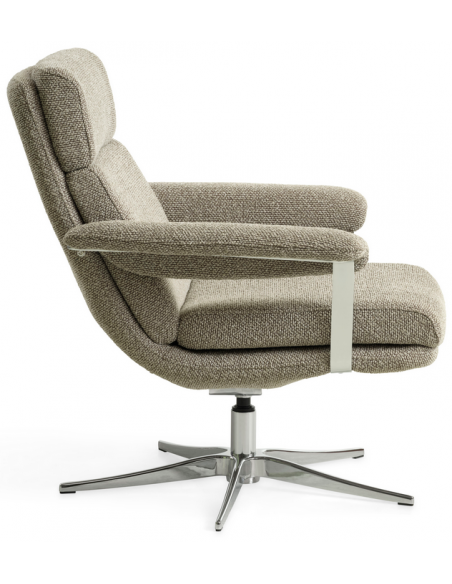 lænestol med vippefunktion stof drejefod