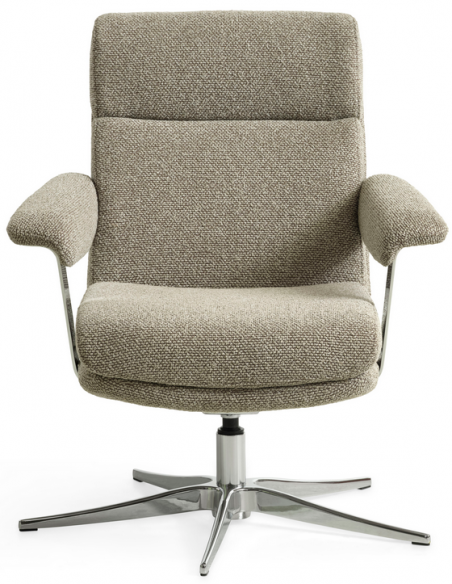 lænestol med vippefunktion stof drejefod