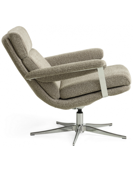 lænestol med vippefunktion stof drejefod