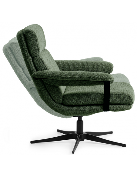 lænestol med vippefunktion stof drejefod