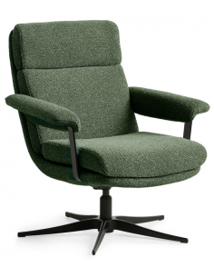 lænestol med vippefunktion stof drejefod