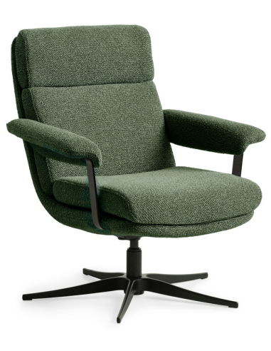 lænestol med vippefunktion stof drejefod