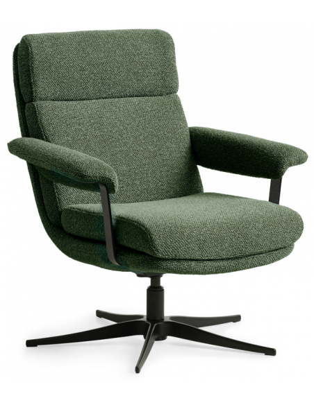 lænestol med vippefunktion stof drejefod