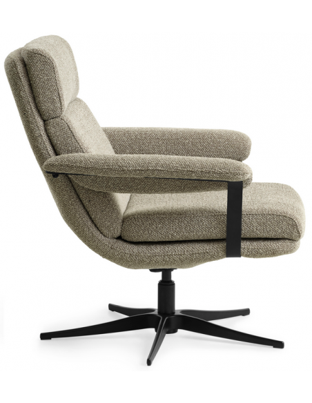 lænestol med vippefunktion stof drejefod