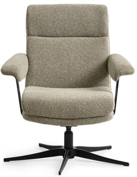 lænestol med vippefunktion stof drejefod