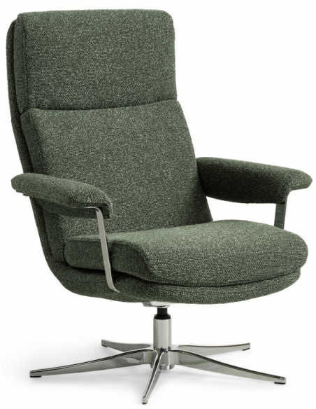 lænestol med vippefunktion stof drejefod