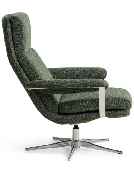 lænestol med vippefunktion stof drejefod