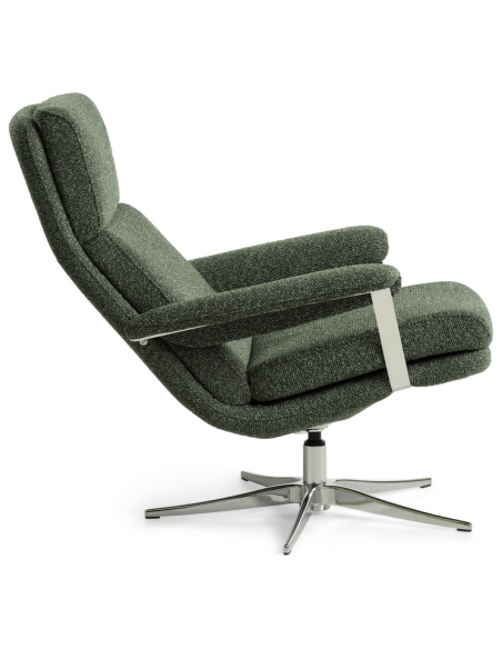 lænestol med vippefunktion stof drejefod