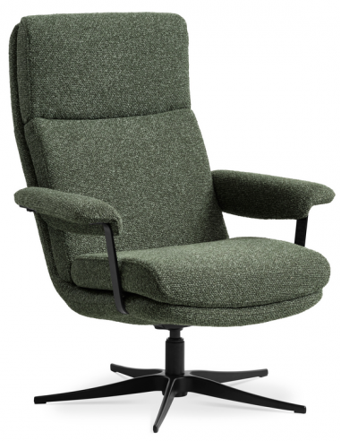 lænestol med vippefunktion stof drejefod
