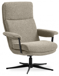 lænestol med vippefunktion stof drejefod