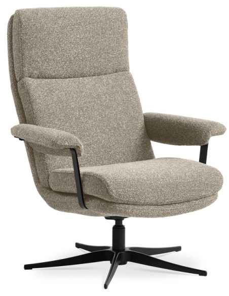 lænestol med vippefunktion stof drejefod