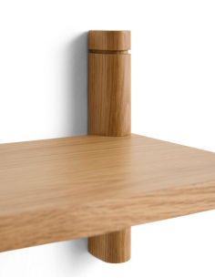 hylde væghylde træ eg egetræ kophylde kopreol 2