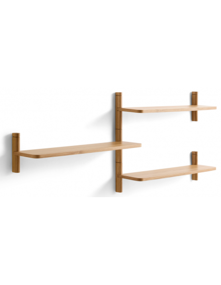 hylde væghylde træ eg egetræ kophylde kopreol