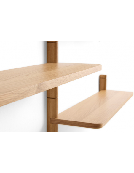 hylde væghylde træ eg egetræ kophylde kopreol