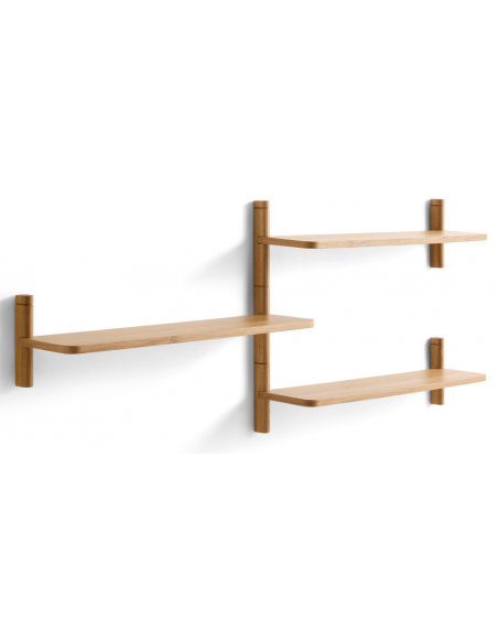 hylde væghylde træ eg egetræ kophylde kopreol