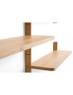 hylde væghylde træ eg egetræ kophylde kopreol 2