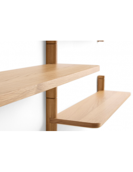 hylde væghylde træ eg egetræ kophylde kopreol