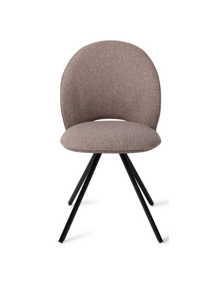 spisebordsstol spisestol moderne design stof brun