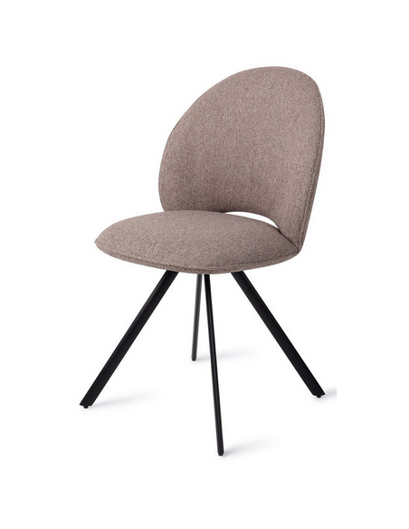 spisebordsstol spisestol moderne design stof brun