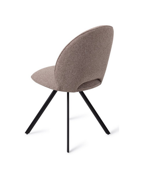 spisebordsstol spisestol moderne design stof brun