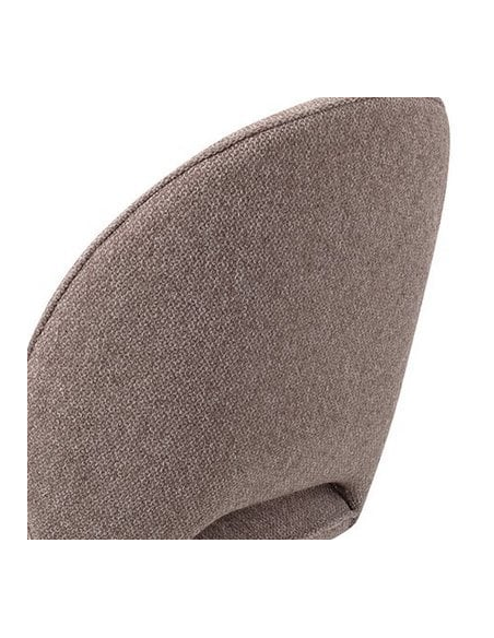 spisebordsstol spisestol moderne design stof brun