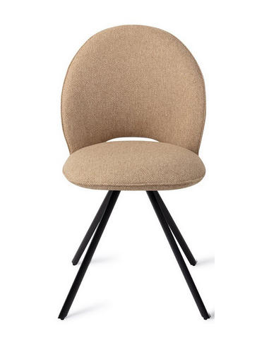 spisebordsstol spisestol moderne design stof brun