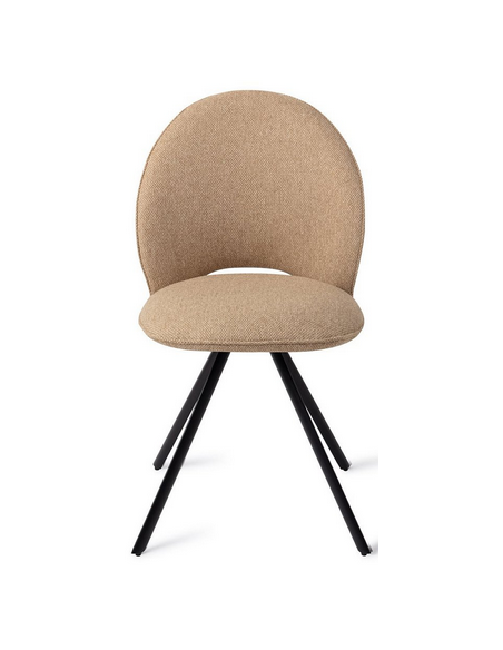 spisebordsstol spisestol moderne design stof brun