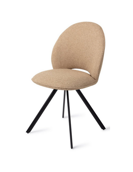 spisebordsstol spisestol moderne design stof brun