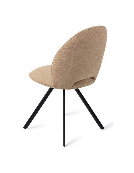 spisebordsstol spisestol moderne design stof brun