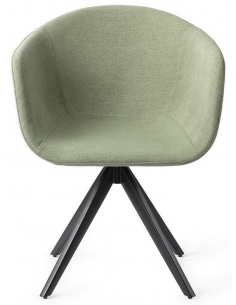 spisebordsstol armlæn drejefod drej drejefunktion grøn moderne design