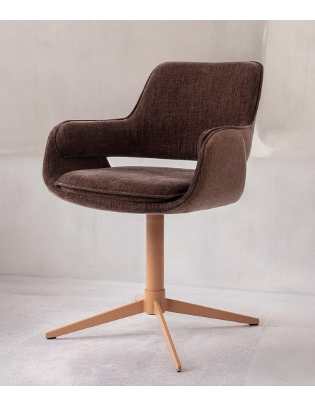 spisebordsstol med drejefod drej drejefunktion moderne design armlæn