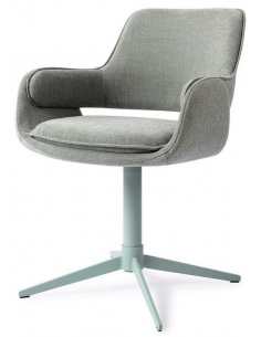 spisebordsstol med drejefod drej drejefunktion moderne design armlæn 2