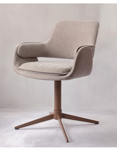 spisebordsstol med drejefod drej drejefunktion moderne design armlæn