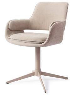 spisebordsstol med drejefod drej drejefunktion moderne design armlæn 2