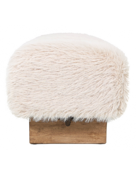 moderne bænk beige entrebænk