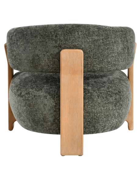 lænestol loungestol stof træ moderne design