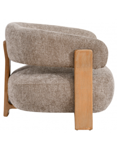 lænestol loungestol stof træ moderne design 2