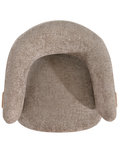 lænestol loungestol stof træ moderne design