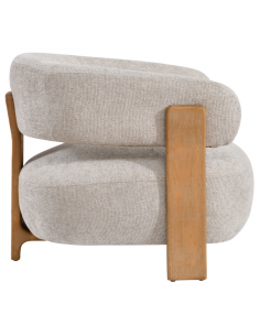 lænestol loungestol stof træ moderne design 2