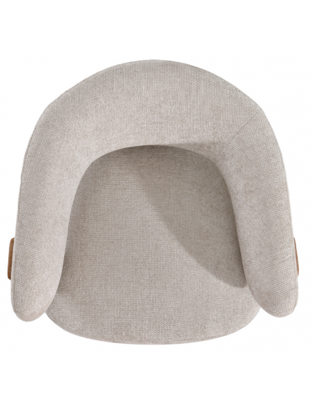 lænestol loungestol stof træ moderne design