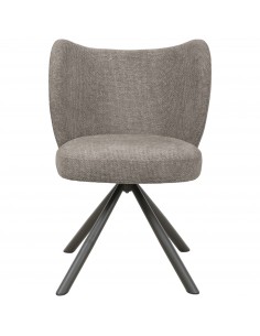 spisebordsstol med drejefod moderne design stof 2