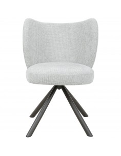 spisebordsstol med drejefod moderne design stof 2