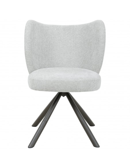 spisebordsstol med drejefod moderne design stof