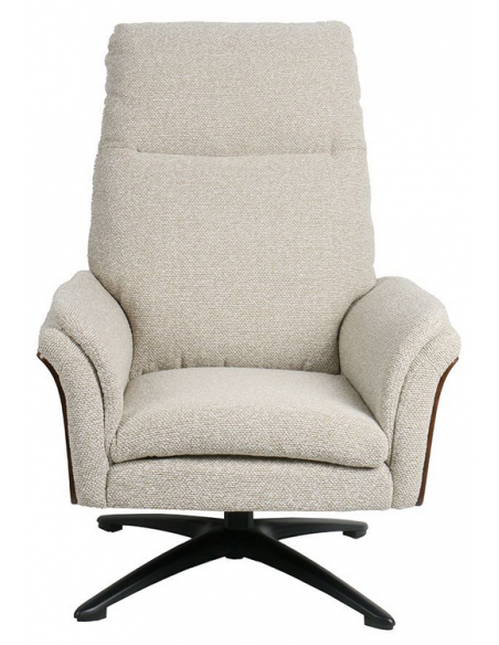 lænestol med fodskammel stof moderne design otiumstol drejefod drej